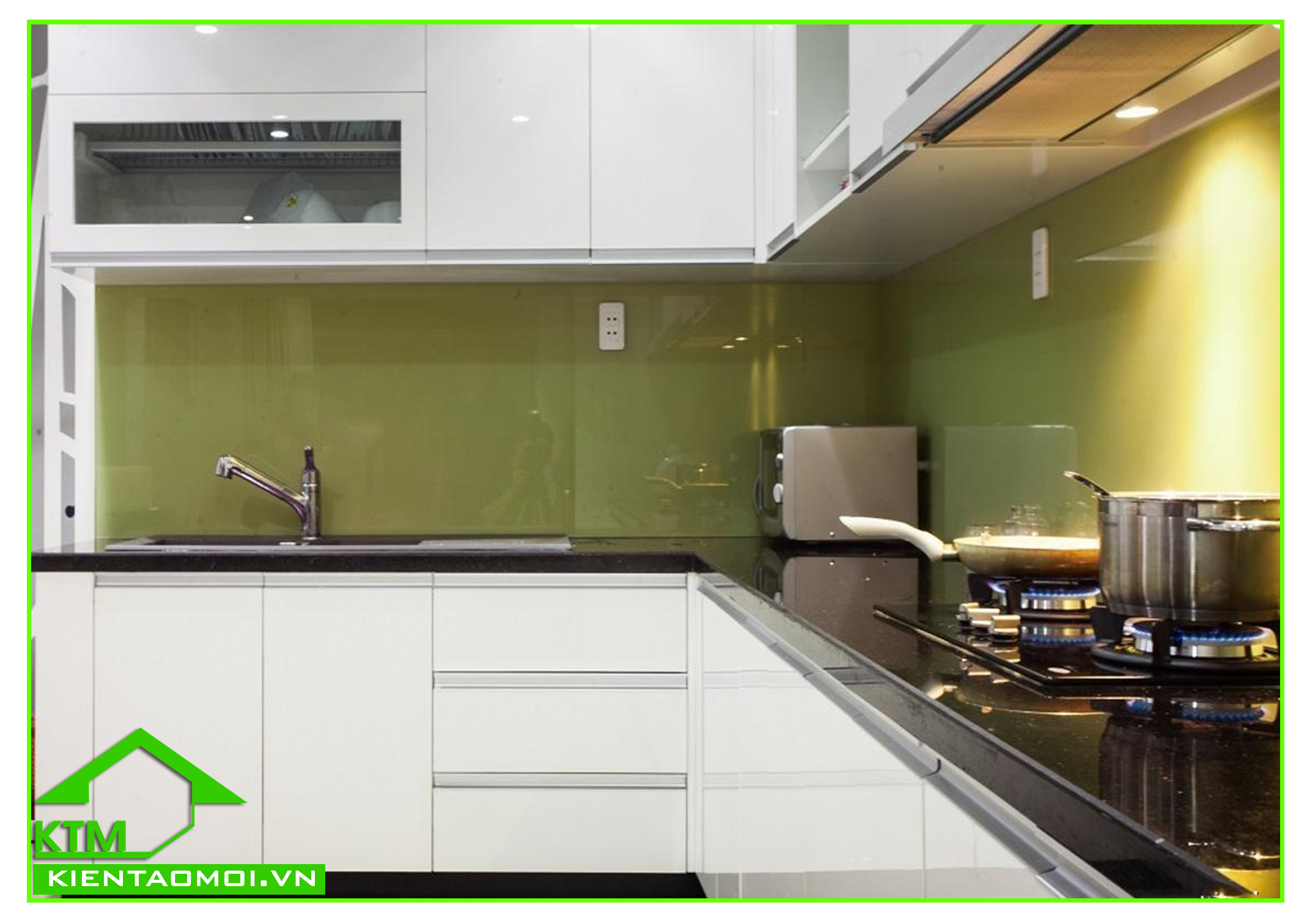 Nội thất phòng bếp anh Thịnh ( Di Linh, Lâm Đồng)