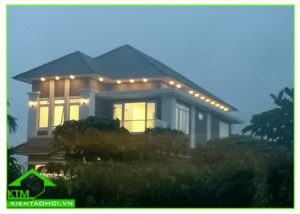 Góc nhìn lầu 1 Biệt Thự Vườn Đẹp tại Bảo Lộc